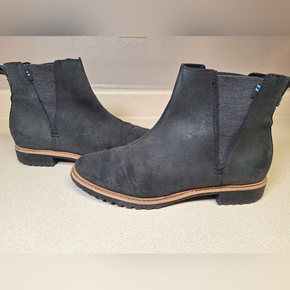 Toms Black Ankle Boots